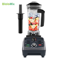 BioloMix 3HP 2200W Heavy Duty handlowy mieszalnik czasowy sokowirówka owoce robot kuchenny koktajle lodowe BPA bezpłatne 2L Jar 2